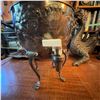 Image 7 : Vintage Silver Plate Samovar Beverage Dispenser on Paw Feet