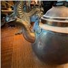Image 2 : Antique Brass Kettle with Swing Handle and Patina
