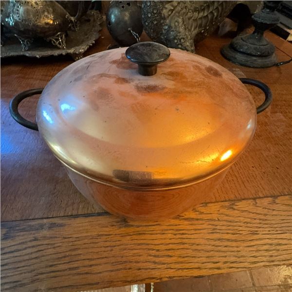 Vintage Copper Cookware and Decorative Copper Chargers