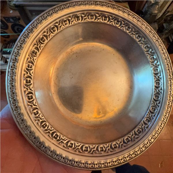 Reed & Barton Silverplate Bowl 1203 Floral Rim