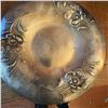 Image 2 : Vintage Silver-Plated Embossed Floral Charger Plate