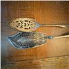 Image 1 : Antique Silver Plate Server and Ladles Assortment