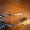 Image 4 : Antique Silver Plate Server and Ladles Assortment