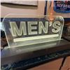 Image 2 : Illuminated Acrylic 'MEN'S' Restroom Sign