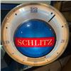 Image 1 : Vintage Schlitz Beer Light-Up Wall Clock, 19-Inch