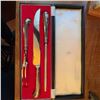 Image 1 : Birks Silver Plated Carving Set in Case