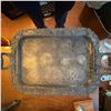 Image 1 : Large Victorian Silver Plate Serving Tray, 66 x 43 cm