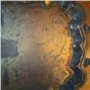 Image 5 : Large Ornate Silver-Plated Serving Tray with Handles