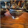 Image 2 : Old English Reproduction E.P. On Copper Sugar and Creamer Set by B. Rogers