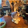 Image 2 : Large Hand-Painted Porcelain Owl Figurine