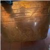 Image 4 : Vintage Large Oval Metal Washtub with Lid