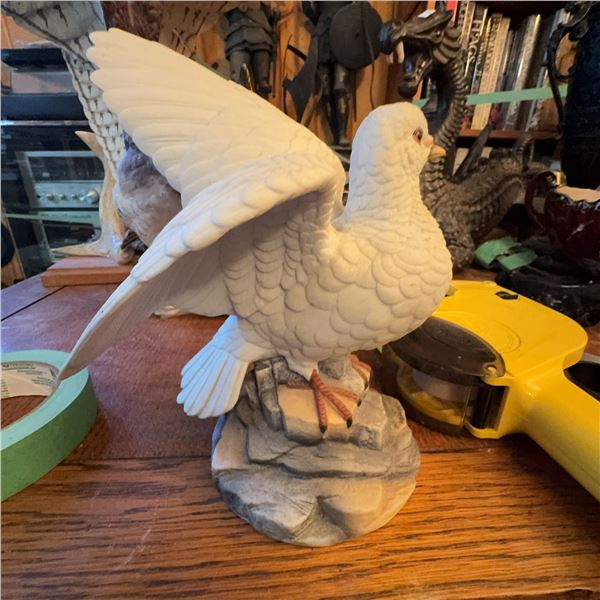 Chadwick White Dove Figurine by Sadek 6400