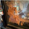 Image 5 : Large Chinese Cork Diorama With Pavilion, Framed Glass Case