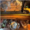 Image 7 : Large Chinese Cork Diorama With Pavilion, Framed Glass Case