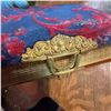 Image 5 : Antique Velvet and Brass Photo Album with Royal Portrait Cover