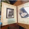 Image 7 : Antique Velvet and Brass Photo Album with Royal Portrait Cover