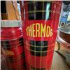 Image 6 : Vintage Thermos Safari Set with Red Plaid Bottles and Case