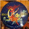 Image 1 : Miller High Life Tin Beer Sign, 12-Inch Round
