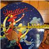 Image 3 : Miller High Life Tin Beer Sign, 12-Inch Round