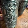 Image 2 : German Zinn-Becher Pewter Friendship Cups