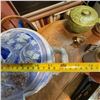 Image 11 : Large German Westerwald Stoneware Punch Bowl Set with Lid and Mugs