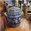 Image 5 : Large German Westerwald Stoneware Punch Bowl Set with Lid and Mugs