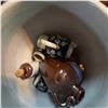 Image 7 : Large German Westerwald Stoneware Punch Bowl Set with Lid and Mugs