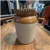 Image 4 : Vintage Parshuram Mort Stoneware Crock with Lid