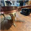 Image 3 : Antique Brass Legged Chafing Dish With Utensils