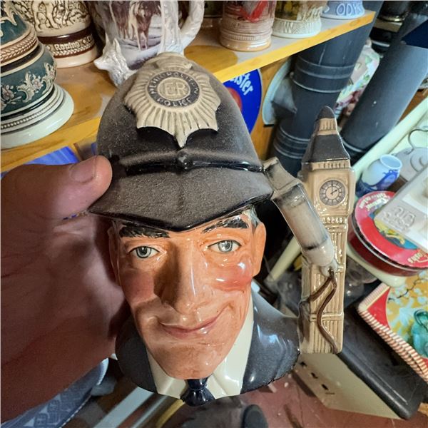 Royal Doulton The London Bobby Character Jug D6744