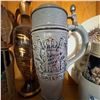 Image 3 : 3: Bayern Beer Stein, Owl Mug, and Decorative Ewer