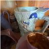 Image 6 : Vintage Ceramic and Glass Pitchers, Mugs, and Steins