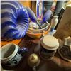 Image 3 : Vintage Blue and White Pottery Decor Lot