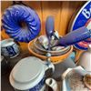 Image 8 : Vintage Blue and White Pottery Decor Lot