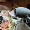 Image 5 : Shelf Lot: Vintage Kitchenware, Ceramic Canisters, Moscow Mule Mugs