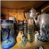 Image 3 : Vintage Barware and Collectibles Lot: Glasses, Steins, Pitchers