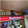 Image 1 : Vintage Budweiser Genuine Light-Up Beer Sign, 48" Wide