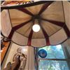 Image 2 : Vintage Kodak Stained Glass Hanging Lamp