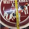 Image 2 : Dominion White Label Ale Vintage Metal Tray, Beagle Design