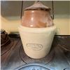 Image 1 : Medalta Potteries Ltd. Brown-Glazed Crock with Lid