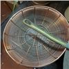 Image 2 : Large Copper Sauté Pan with Matching Fry Basket, 14"