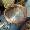 Image 4 : Large Copper Sauté Pan with Matching Fry Basket, 14"