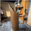 Image 3 : WWI Canadian Trench Art Shell Casing Jug, Maple Leaf Badge