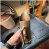 Image 9 : WWI Canadian Trench Art Shell Casing Jug, Maple Leaf Badge