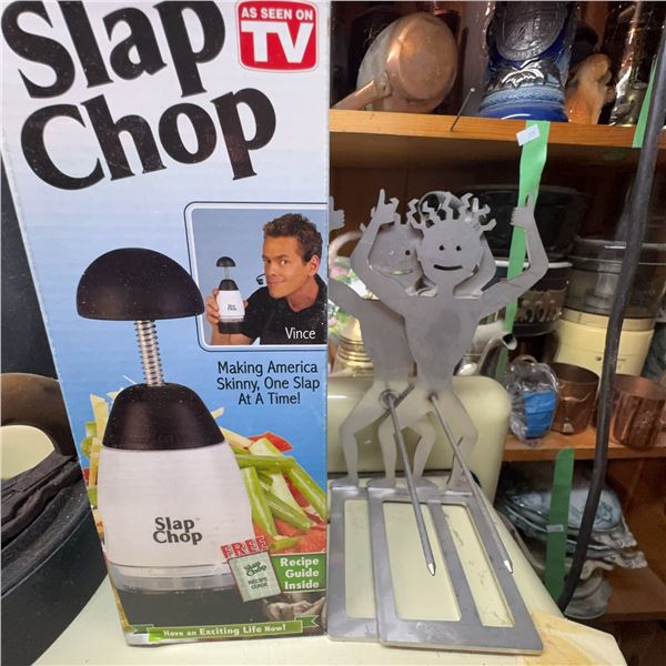 Slap Chop Food Chopper in Box with Recipe Guide