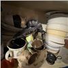 Image 15 : Large Mixed Lot Vintage Dishes, Teacups, Silverplate & Kitchenware