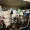 Image 2 : Large Mixed Lot Vintage Dishes, Teacups, Silverplate & Kitchenware