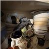 Image 4 : Large Mixed Lot Vintage Dishes, Teacups, Silverplate & Kitchenware