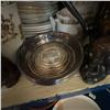 Image 9 : Large Mixed Lot Vintage Dishes, Teacups, Silverplate & Kitchenware