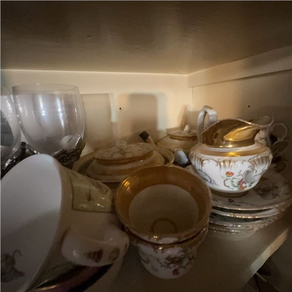 Eclectic Collection of Vintage and Decorative Cups, Glasses, and Ceramics